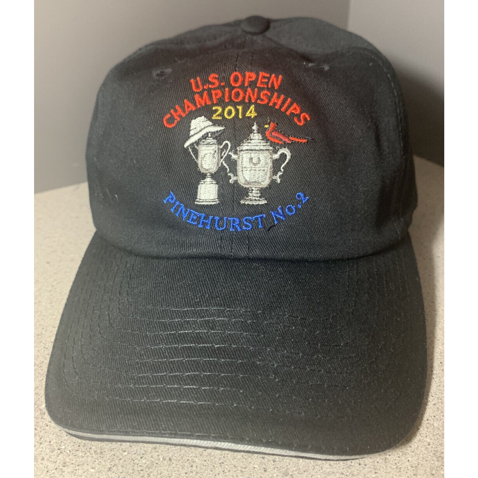 Us Open 2014 Pinehurst No 2 Golf Championship Hat Cap Usga Member